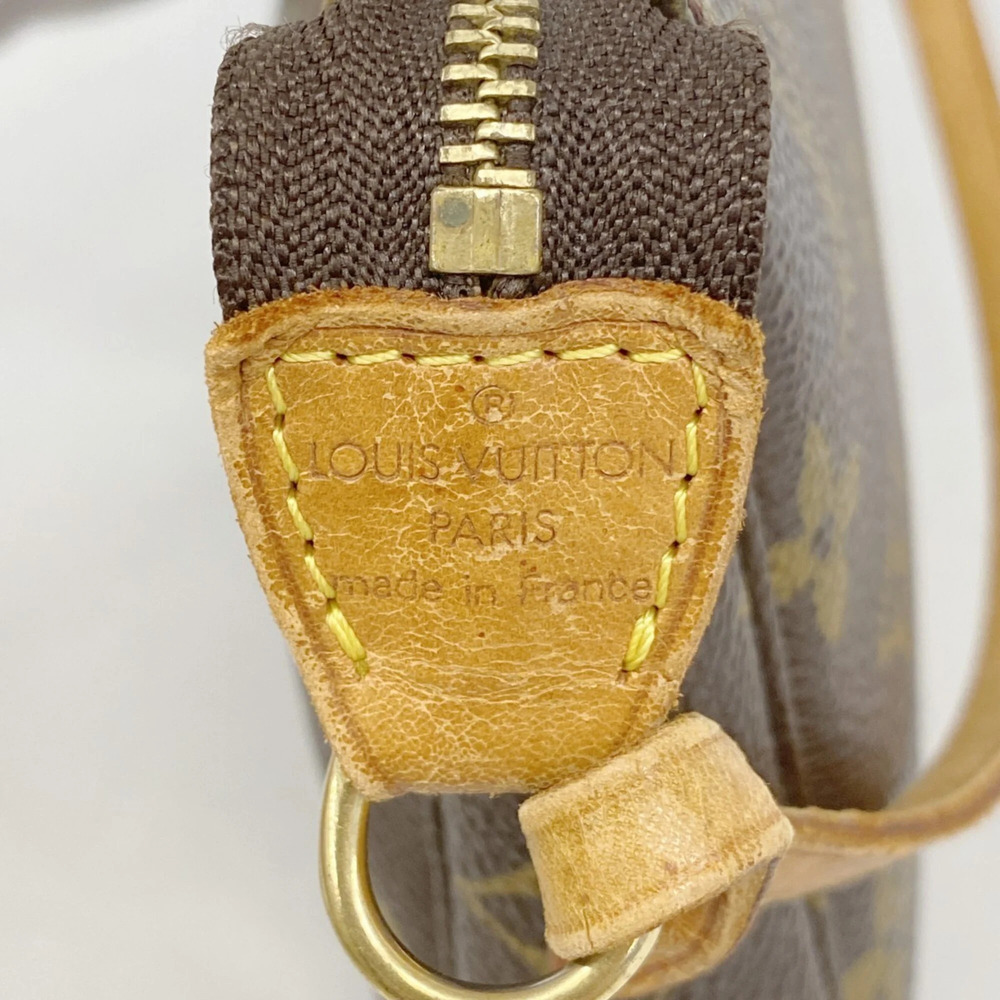 LOUIS VUITTON Brown Monogram Pochette Pouch - Picture 5 of 9
